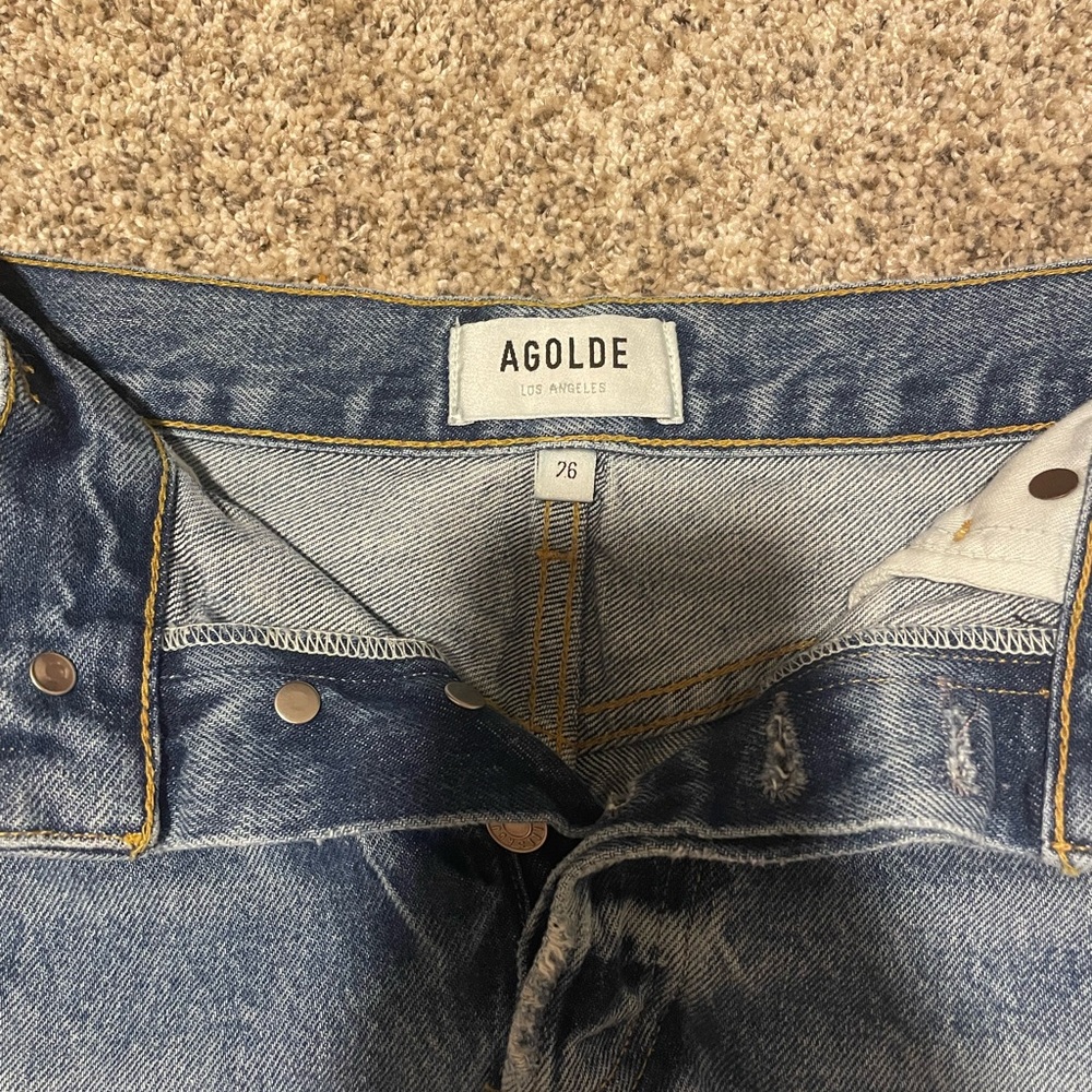 AGOLDE Women Denim shorts